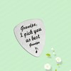 Grandpa Guitar Pick- Grandpa Gift for Father's Day, Grandpa Gifts