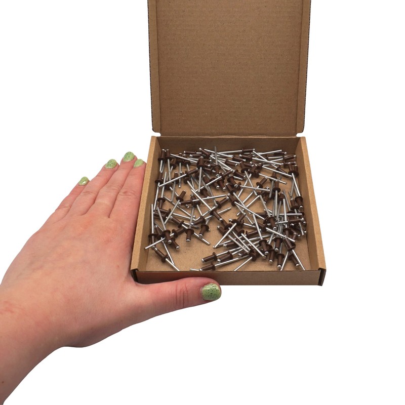 Marcopol Pack of 100 Painted Blind Rivets 3.2 x 8