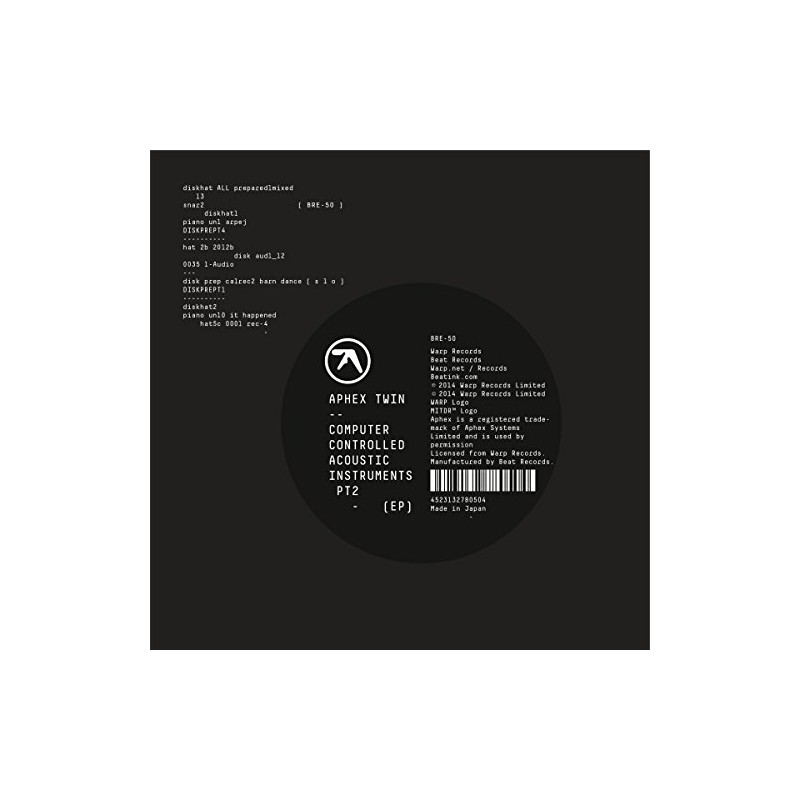 Computer Controlled Acoustic Instruments pt2 EP [国内盤CD] (BRE50)