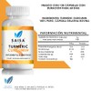Turmeric Cúrcuma 100% Pura Con 120 Cápsulas Saisa Herbal