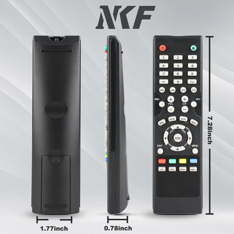 Replace Remote Contro for RCA and PROSCAN LCD LED TV