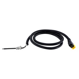 HELLA 6PT 358 181-991 Sensor, Exhaust Gas Temperature – 2-Pin – Screwed – Cable: 1225 mm