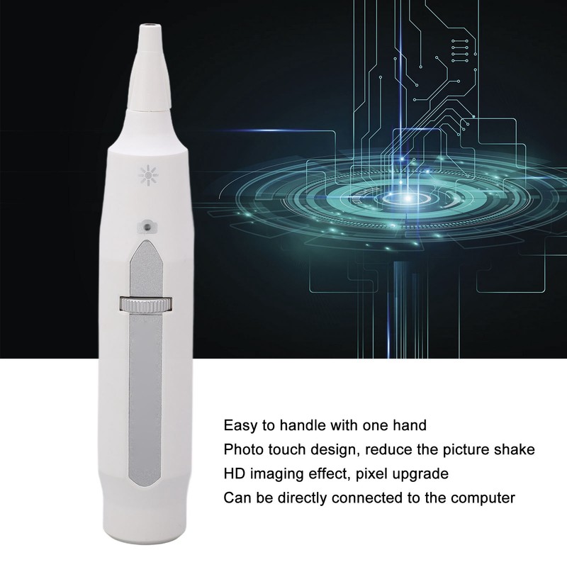 Ear Canal Endoscope Wireless Handheld Precise Focusing High Definition Imaging