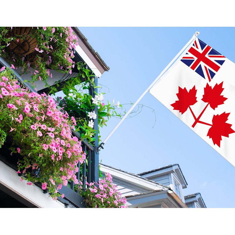 3×5 FT Canada Army Battle Flag(1939–1944), Large 100D Former Canadian