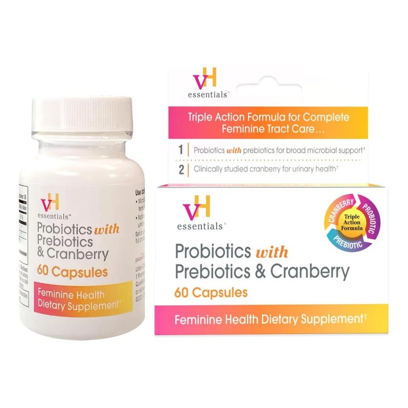 Probióticos Con Prebióticos Apoya La Salud Femenina 60 Cáps.
