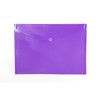 Poly Envelope- 5pc Mix Vibrant Colors Set- Translucent, Water/tear Resistant