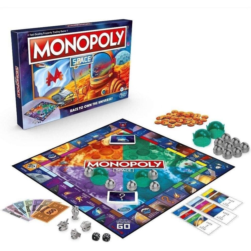 Monopoly Space Game, Race to own the Universe (New Sealed)
