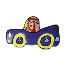 Goebel Fun Ride James Rizzi Pop Art Key Holder