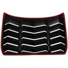V-SEK Rear Window Louver Compatible with Civic Sedan 4 Door