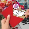 7386 'CUT YOU' - Funny Valentine's Day Greeting Card with