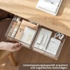 Invisible Drawer Storage Box Under Desk Organiser for Office and