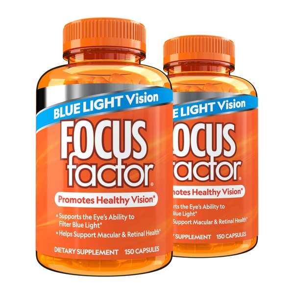 Focus Factor Blue Light Formula (150 Count) - Eye Vitamins