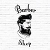 Barbers Shop Gentlemen Salon Vinyl Schild Friseure Hair Window Lettering