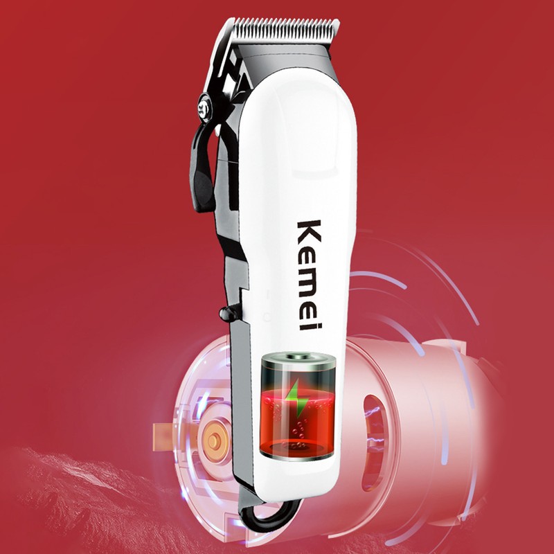 Rechargeable LCD Display Hair Clipper Cutter Head Regulator Strong Power