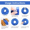 Soft Protective Inflatable Dog Cone Collar for Small/Medium/Large Dogs and