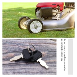 Be In Your Mind Pack of 6 Ignition Key Replacement 35111-880-013 Compatible with Honda GX160 GX200 GX240 GX270 GX340 GX390 Ignition Key 44 x 25 mm / 1.73 x 0.98 Inches