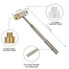 Brass Punch Set Porous Structure Detachable Ends 8 Different Sizes