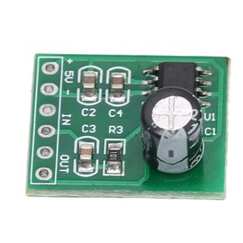 Audio Amplifier Board, Audio Amplifier Module Output Power 5W Mini Audio Amp Module Low Noise Accessory 5V 1A for Speaker, Modular Storage Systems