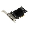 KALEA-INFORMATIQUE PCIe 2.5 LAN Quad Gigabit Ethernet Card 10 100