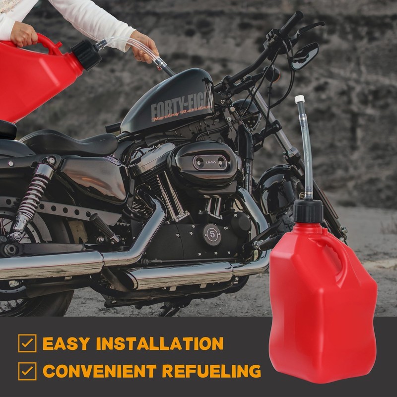 Niwicka 2 PCS Professional Racing Fuel Jug Hose - Durable