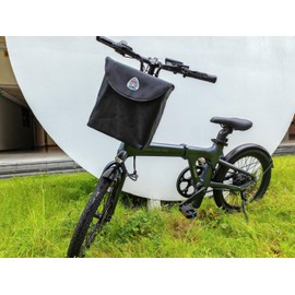 Markshop assemble-free easy install water proof large capacity with lid flexible fabric bike basket