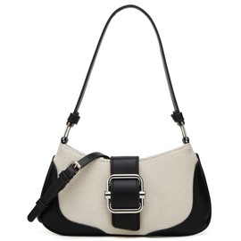 Crossbody Shoulder Bag for Women Chic Tote Handbag Mini Clutch Purse PU Leather Messenger Bag Evening Satchel Bag, Black, Free