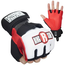 Ringside Gel Wraps, Red/Black, Small