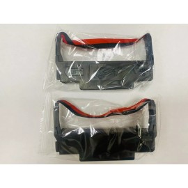 EPSON 2 Pack - EPSON ERC-30 / ERC-34 / ERC-38 Ribbons Black Red Ink Ribbon