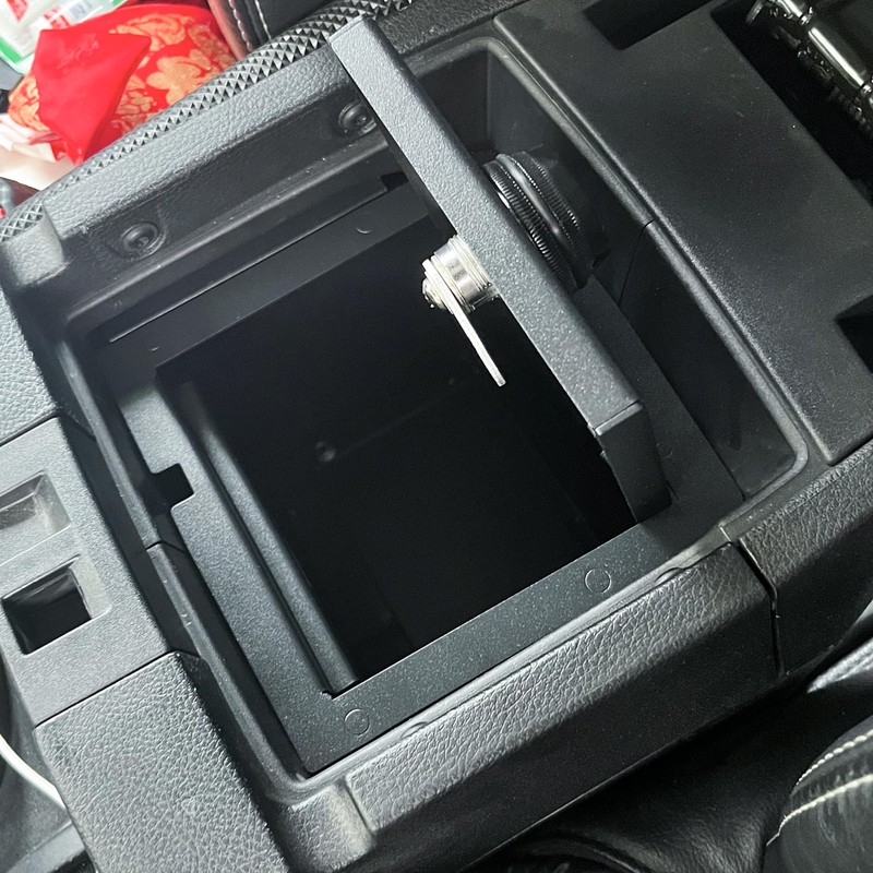 RERPRO Center Console Gun Safe Lock Box Armrest Storage Compatible