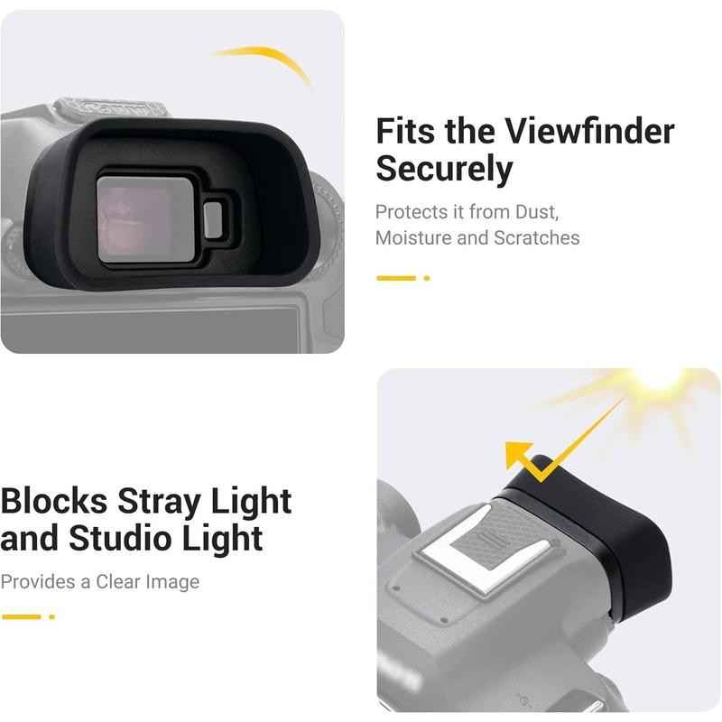 EOS R7 Eyecup Eyepiece, Extended Soft Silicon Camera Eye Cup