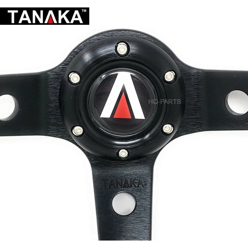 Tanaka Universal 6 Bolt 350mm Deep Dish PVC Carbon Fiber
