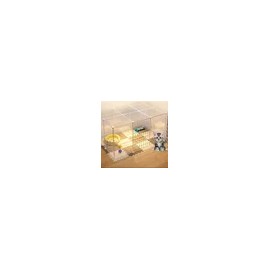 반려견 펫룸 애견장 고양이 철망 철장 새끼 강아지 케이지 애견 펜스 울타리 벽10+덮개6 Pet Room Dog Crate Cat Wire Cage Puppy Cage Pet Fence Wall 10 + Cover 6