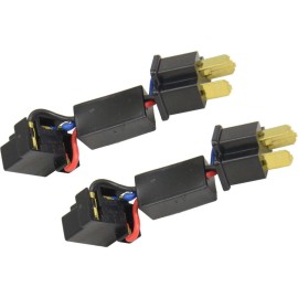 visionx PAIR OF HIGH 4 ADAPTER WITH H4 PLUGS (KEEPS LOW BEAMS ON WHEN HIGH BEAM ACTIVATE