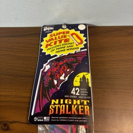 Gayla Vintage Gayla Kite Night Stalker Gargoyle 42in Wing Span Keel Guided 90s