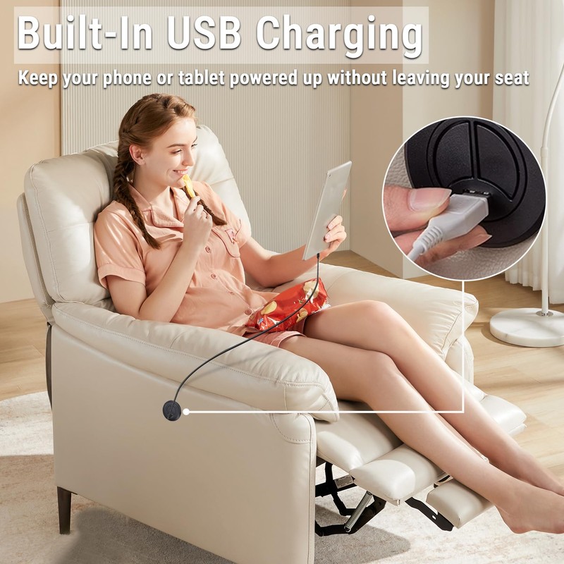 CHEOTIME Power Recliner Switch with USB, Electric Recliner Chair Sofa