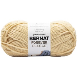 Bernat Forever Fleece Yarn, 1 Pack, Chamomile