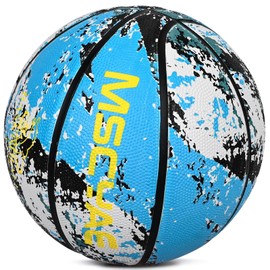 Rubber Basketball Size 5(27.5") for Kids Youth Indoor Outdoor Pool Play Games(Best Gift)