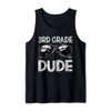 3rd Grade Dude Sunglasses Back To School Tshirt For Boys