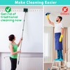 BAITIHOME Baseboard Cleaner Tool with Handles 93 Inches, Baseboard Cleaning