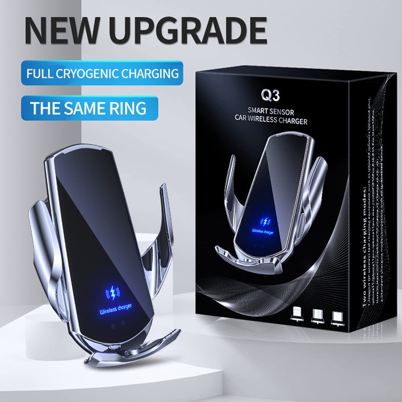 Wireless Car Charger Automotive Electric Induction 15W Wireless Charger Car