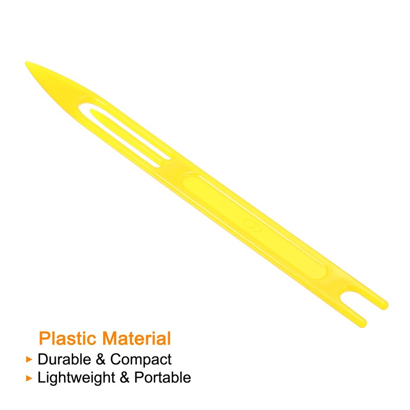 PATIKIL Net Needle Ship 9# 5 × Package Plastic Fishing