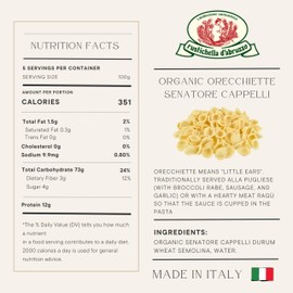 Rustichella Orecchiette Pasta in Trays, 8.8 Ounce