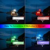 Vcanuplms RGBW Led Boat Lights, 2 Pcs 6.7 inch Powerful