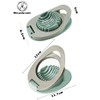 Starchef Stainless Steel Preserved Egg Ham Banana Cutter Slicer, Slice