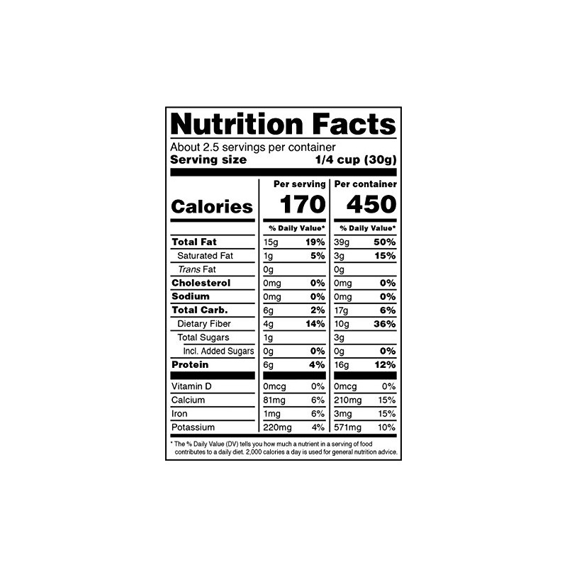 Snak Club All Natural Raw Almonds, 2.75 Ounce (Pack of