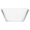 Unbranded Mainstays 12-Piece Square Clear Glass Dinnerware Set