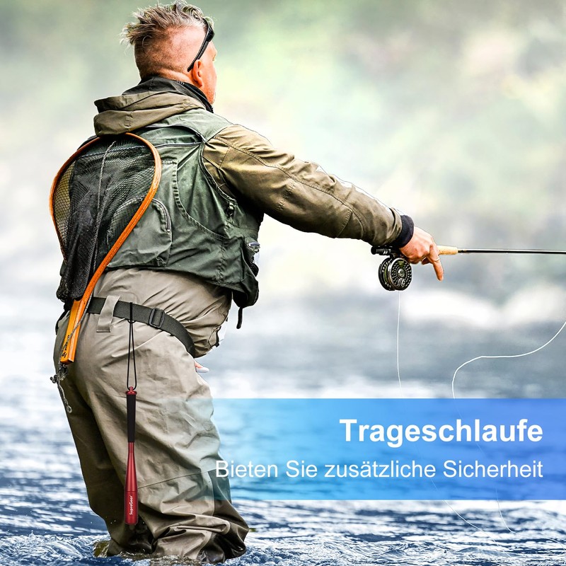 supregear Fishing Fish Killer, Outdoors Aluminium Removable Fish Slaughter Metallic
