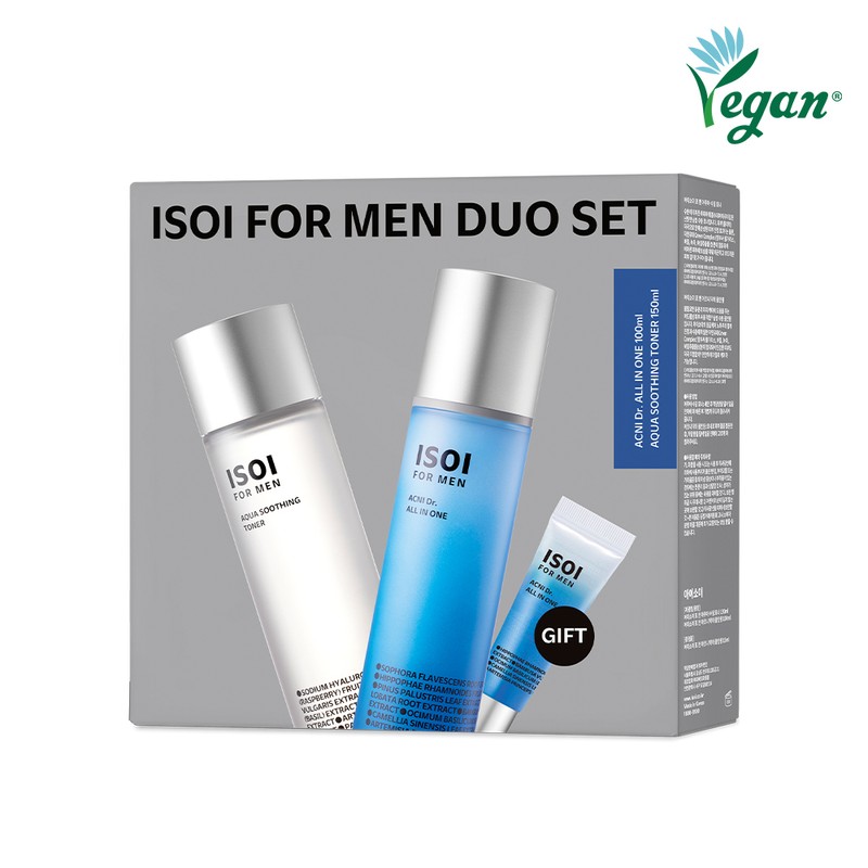 ISOI For Men Acni Dr. All In One Duo Set