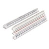 Verulam 300mm triangular scale ruler with engineers metric no.2 scales