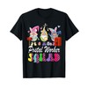 Postal Worker Squad Three Easter Bunny Gnomes Chocolate Eggs T-Shirt